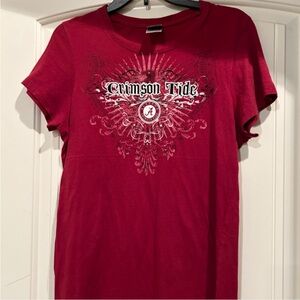 Creative Apparel concepts SEC Alabama Crimson Tide T shirt size large